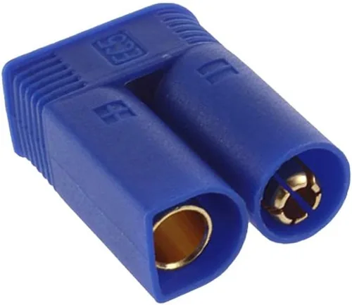 Miniatura 2 de 10 juegos EC5 adaptador de conector de batería chapado en oro 0.197 in Banana Plug Bullet macho hembra conector para RC ESC Lipo batería