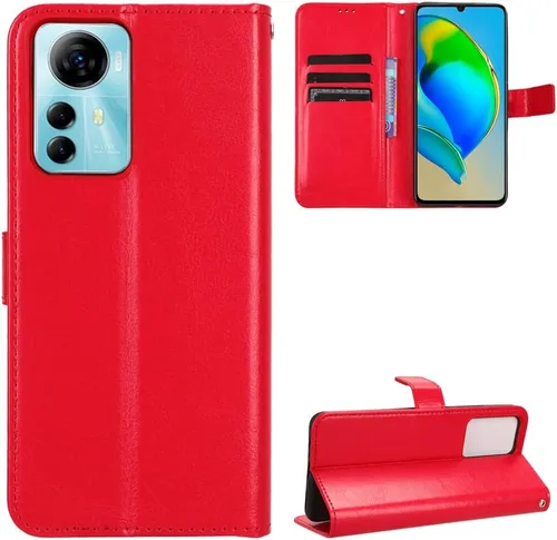 Miniatura 40 de Funda para Honor X50i, funda de cuero con tapa para Honor X50i 5G CRT-AN00 Case Gold Oro