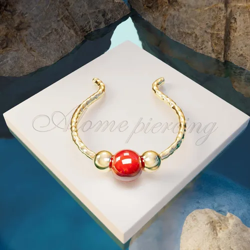 Miniatura 19 de Fake Opal Septum Rings