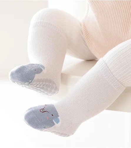 Miniatura 8 de Calcetines antideslizantes para bebés, calcetines de dibujos animados antideslizantes con puños para niñas, niños y recién nacidos, 6 pares