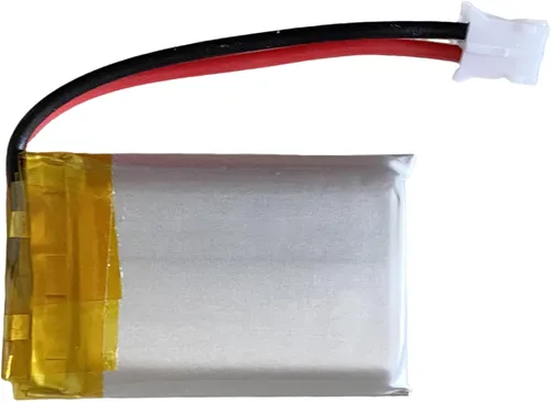 Miniatura 3 de Nzzz Batería LiPo de 400 mAh 3.7 V 702030 con 2 cables JST PH2.0.000 in Conector 702030 Batería recargable resistente a altas temperaturas