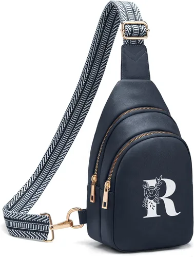 Miniatura 119 de Viverte Bolsas Cruzadas para Mujeres Bolso de Hombro Inicial Riñoneras Personalizadas Regalos para Mamá Mujer Esposa