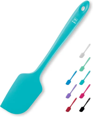 Miniatura 11 de DI ORO Silicone Spatula - Espátula de cocina de silicona de 600 °F resistente al calor, espátula de goma para hornear, raspar y mezclar - Libre