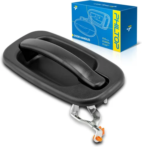 Miniatura 24 de PHILTOP Manija de puerta exterior 3 piezas delantera izquierda y derecha y trasera derecha para Chevy Express 1500/2500/3500, reemplaza # 79320