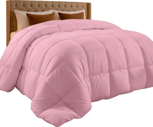 Miniatura 18 de Utopia Bedding - Juego de edredones de plumón con inserción de edredón acolchado con esquinas y pestañas, edredones alternativos cosidos en caja