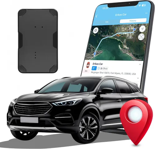 Rastreador GPS magnético pequeño para vehículos, batería recargable de 1 mes, pequeño dispositivo de seguimiento oculto en tiempo real, GPS