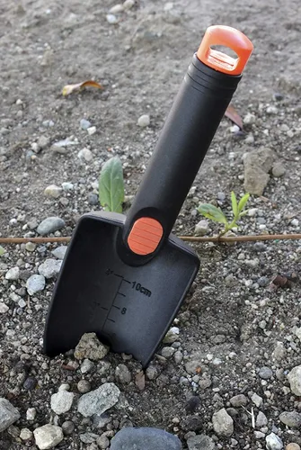 Miniatura 5 de ASR Outdoor Pala de mano con detección de metales con marcadores de profundidad, 11 pulgadas