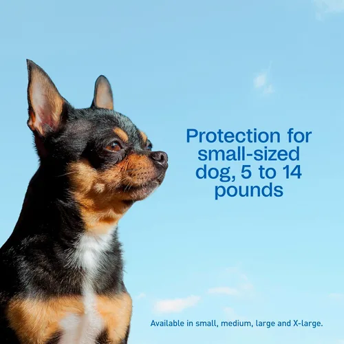 Miniatura 5 de ADAMS Además de prevención de pulgas y garrapatas para perros, juguete/perro pequeño, mata pulgas y garrapatas (garrapatas de perro marrón/ciervo)