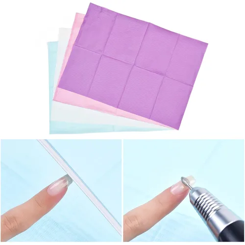 Miniatura 4 de KADS Tapete de mesa de manicura, protector de mesa desechable para arte de uñas, impermeable, protector de escritorio para profesionales