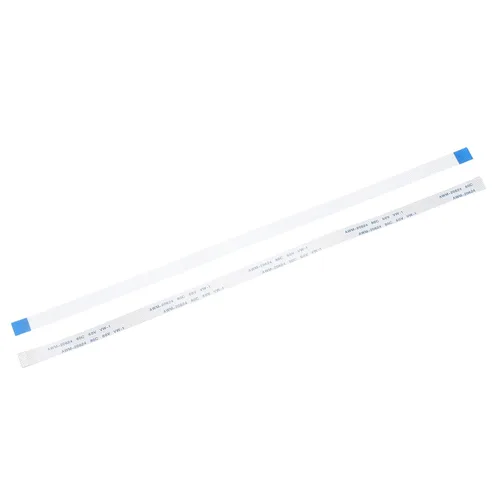 Miniatura 23 de uxcell Cable plano flexible, 10 pines de 0.020 in de paso de 5.906 in FPC FFC cable de cinta flexible para TV LCD, reproductor de DVD, laptop, 5