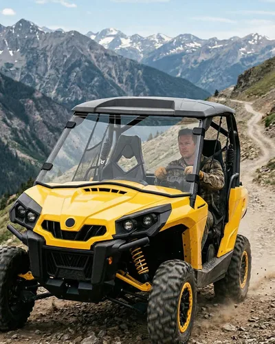 Miniatura 9 de StarknightMT Parabrisas completo Commander 2011-2020, parabrisas delantero UTV compatible con Can Am Commander 800 y Commander1000 2011 2012 2013