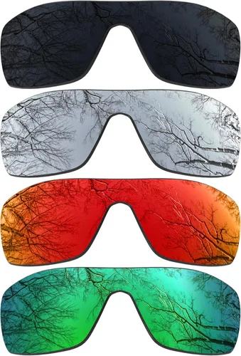 Miniatura 10 de ToughAsNails 3 pares de lentes de repuesto polarizadas para Oakley Oil Rig Pack-BS25