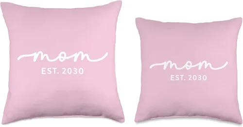 Miniatura 3 de Mom Est 2030 Custom Mom Personalized Mother’s Day Customized Throw Pillow