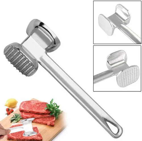 Miniatura 4 de Martillo de carne, ablandador de carne, clavos de doble cara para carne, pollo, pescado, picador de carne, herramienta ablandadora de carne