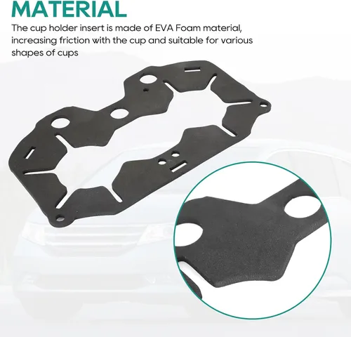 Miniatura 5 de Inserto de portavasos Alpha Rider para Honda Odyssey 2011-2017 de espuma EVA Portavasos doble para bebidas de 6mm