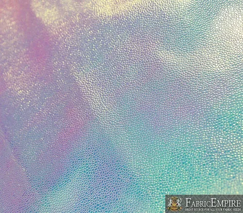 Miniatura 4 de Fabric Empire The Yard - Tapicería de vinilo en relieve, holograma de burbujas holográficas, tela brillante de 54 pulgadas de ancho, vendido por The