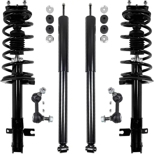 Miniatura 33 de Detroit Axle - Kit de puntales delanteros de 6 piezas para Ford Escape 2014-2019, 2 puntales y muelles helicoidales, 2 enlaces de barra