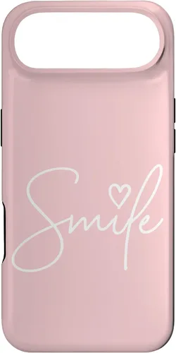 Miniatura 27 de Linda funda de sonrisa rosa claro para iPhone 17