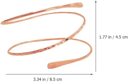 Miniatura 6 de Holibanna Pulseras de dijes de 3 piezas, brazalete para la parte superior del brazo, brazalete ajustable, joyería para mujeres y niñas, regalos