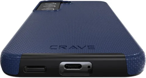 Miniatura 7 de Crave para Funda Samsung Galaxy S22, Funda de Protección Antichoque de Doble Capa para Samsung Galaxy S22 5G (15.49 cm) - Azul Marino
