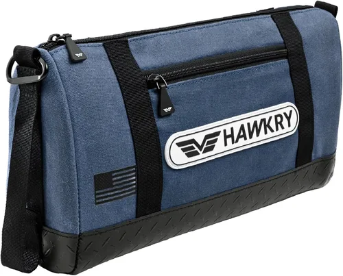Miniatura 12 de HAWKRY Juego de 2 bolsas de herramientas de lona resistente, bolsa de lona impermeable con cremallera, bolsa de herramientas de jardín, bolsas