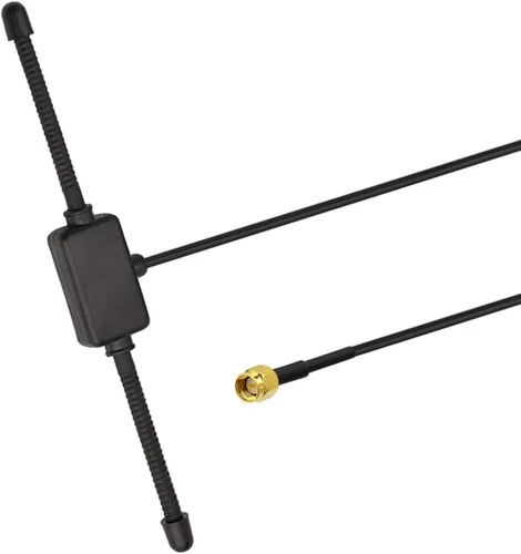 Miniatura 3 de Bingfu Antena de montaje adhesivo 4G LTE Antena celular SMA macho antena dipolo compatible con unidad principal estéreo de coche 4G LTE Telemática