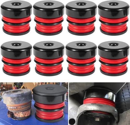 Miniatura 11 de Kit de montaje de cuerpo de silicona para 2008-2016 Ford F-250 F-350 cabina doble Monturas de cabina de silicona superiores Bujes de montaje