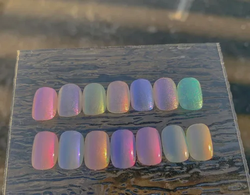 Miniatura 2 de PINNI - Esmalte de uñas de gel de concha con purpurina para manicura semipermanente UV LED, esmalte de uñas de gel brillante polarizado, 13