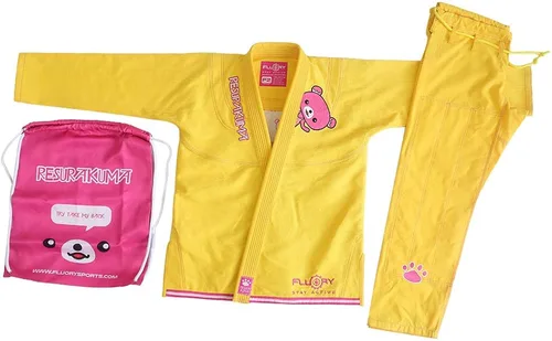 Miniatura 3 de FLUORY BJJ Gi - Traje brasileño Jiu Jitsu para mujer, kimonos para mujer, uniforme BJJ