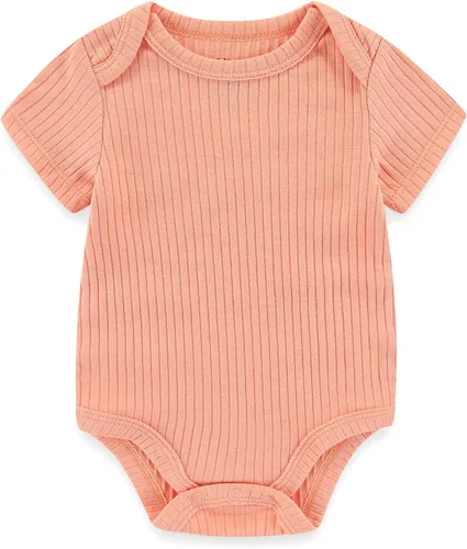 Miniatura 50 de Kiddiezoom Mameluco unisex de algodón de una pieza para bebé recién nacido, 5