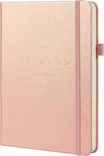 Miniatura 10 de &And Per Se Diario de entrenamiento y alimentos – Diario de fitness con rastreador de dieta diario y libro de registro de ejercicios de gimnasio