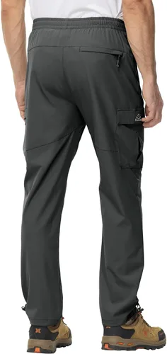 Miniatura 3 de Gopune Pantalones deportivos ligeros para hombre, de secado rápido, para senderismo, correr al aire libre, pantalones casuales