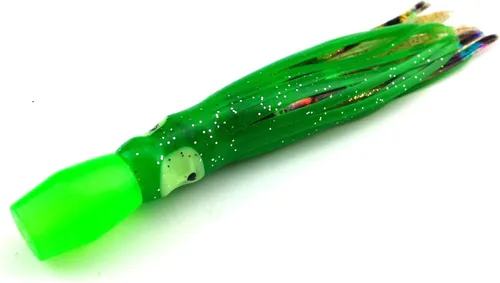 Miniatura 12 de Lobo Lures Micro-Typhoon UV 5 "Mahi Tuna Ahi Señuelo Trolling Señuelo Big Game Azul Lumo Glow