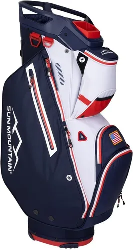 Miniatura 7 de Bolsa de golf Sun Mountain 2025 Maverick con 14 divisores y 9 amplios bolsillos - Bolsa de golf ligera para hombres y mujeres con correas de hombro