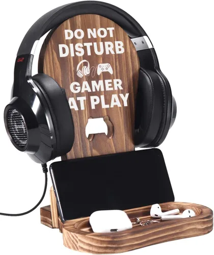 El mejor regalo para adolescentes, niños y hombres, regalo para adolescentes y niños, soporte de auriculares para juegos, decoración de habitación
