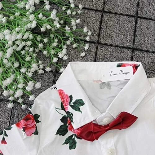 Miniatura 5 de Mubineo Conjunto de bermudas de verano para niños pequeños y niños pequeños