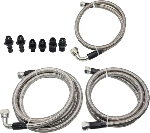 Miniatura 7 de Priprilod Kit de líneas de refrigeración de transmisión manguera resistente compatible con Dodge Ram 47RE 1996 1997 1998 1999 2000 2001 2002