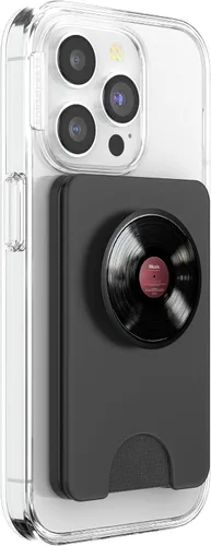 Miniatura 4 de Red Vinyl Record Player Vinyl Collector Retro Music Lover PopSockets PopWallet for MagSafe