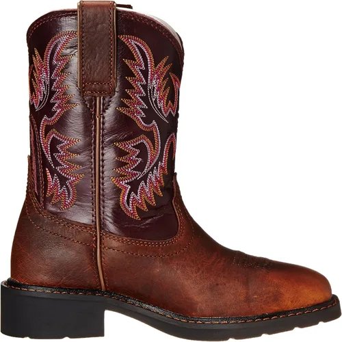 Miniatura 6 de bota estilo vaquero con punta de acero para mujer Ariat Krista