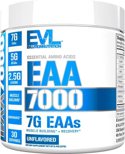 Miniatura 5 de EAAs - Polvo de aminoácidos esenciales EAA para antes y después del entrenamiento, para fortalecimiento muscular, resistencia y recuperación