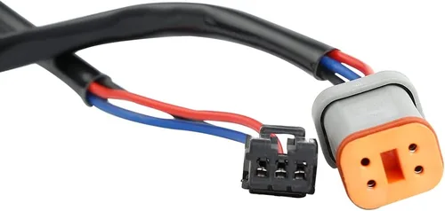 Miniatura 7 de TCT-MOTORPARTS Alerón de luz LED negro vívido para maletero de Harley King Razor Chopped Trunk Luggage Electra Glide Road Glide Street Glide