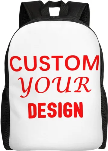 Miniatura 19 de Mochila personalizada Mochila personalizada Hombro de gran capacidad Agregue su propio nombre Mochila de viaje
