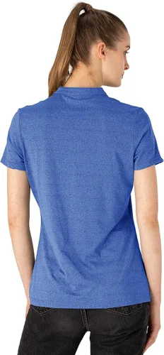 Miniatura 4 de YSENTO Camisas polo de golf Dry Fit para mujer, manga corta, cuello en V, sin cuello, ropa