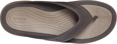 Miniatura 5 de Crocs Swiftwater Wave Flip Flops zapatos de hombre para la hora del baño.