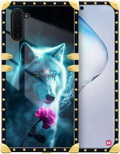Miniatura 6 de DAIZAG Funda compatible con Samsung Galaxy Note 10 Plus, decoración dorada de mujer de fe, funda protectora de TPU suave antiarañazos