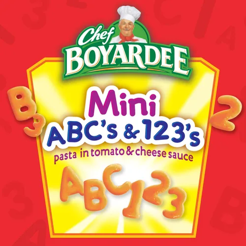 Miniatura 4 de Chef Boyardee Mini ABC y 123 con albóndigas, 15 onzas, paquete de 4