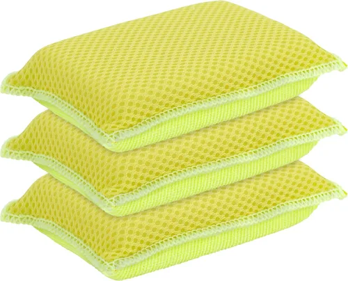 Miniatura 10 de Miracle - Esponjas de microfibra para cocina, antiarañazos, limpieza multiusos de platos, sartenes y encimeras, lavable a máquina, paquete de 6 por