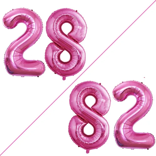 Miniatura 58 de Goer, conjunto de globos de papel aluminio para decoraciones de cumpleaños, globos de las letras de feliz cumpleaños y de números Oro