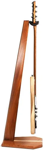 Miniatura 3 de Ruach GS-6 Soporte de madera para guitarra bajo - Hecho a mano de caoba y ceniza
