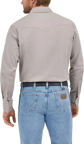 Miniatura 3 de Wrangler Camisa de trabajo premium de alto rendimiento y comodidad avanzada para hombre